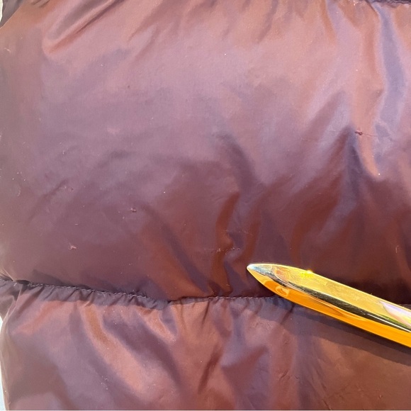 Eileen Fisher Classic Funnel Neck Down Parka Long‎ Puffer Oversize Plush Size S - Picture 10 of 15